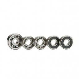 Gearbox 5 piece Bearing Set without Input Roller Bearing for all Airhead 5 speed transmissions
